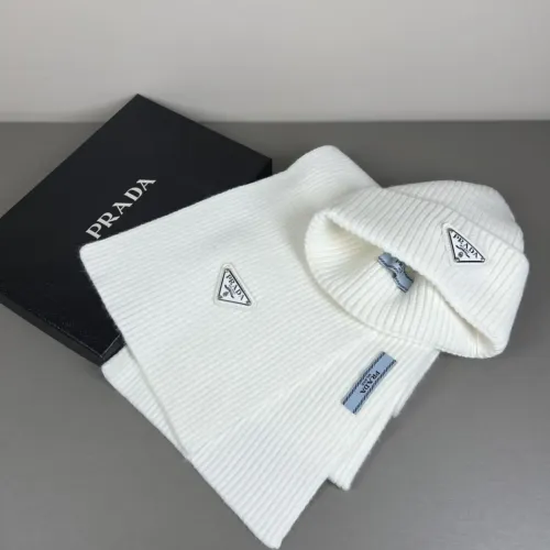 Replica Prada Hat and Scarf Set #1401874 $45.00 USD for Wholesale
