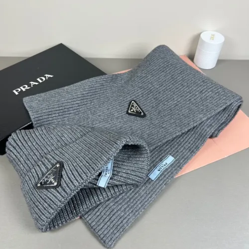 Replica Prada Hat and Scarf Set #1401876 $45.00 USD for Wholesale