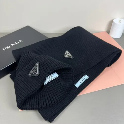 Replica Prada Hat and Scarf Set #1401878 $45.00 USD for Wholesale