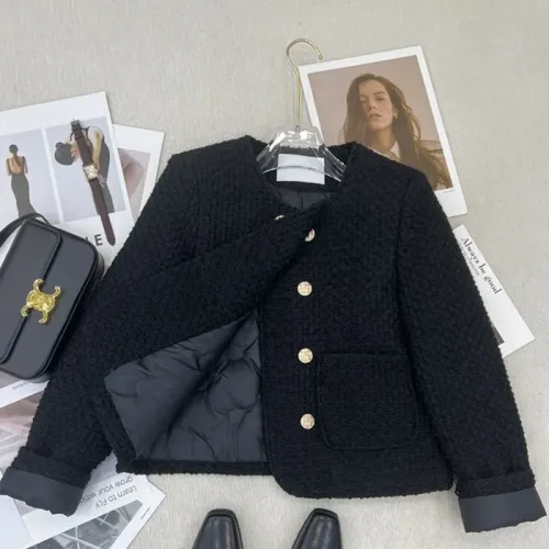 Replica Celine Coats Long Sleeved For Women #1401910 $68.00 USD for Wholesale