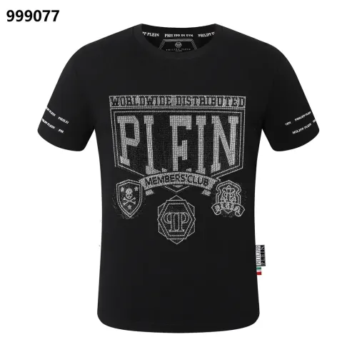 Philipp Plein PP Oversize T-Shirts Short Sleeved For Men #1401921 $29.00 USD, Wholesale Replica Philipp Plein PP T-Shirts
