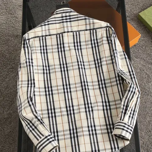 Replica Burberry Shirts Long Sleeved For Men #1402044 $38.00 USD for Wholesale