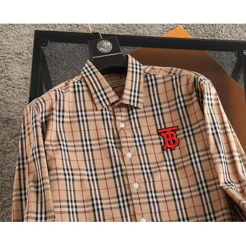 Replica Burberry Shirts Long Sleeved For Men #1402046 $39.00 USD for Wholesale