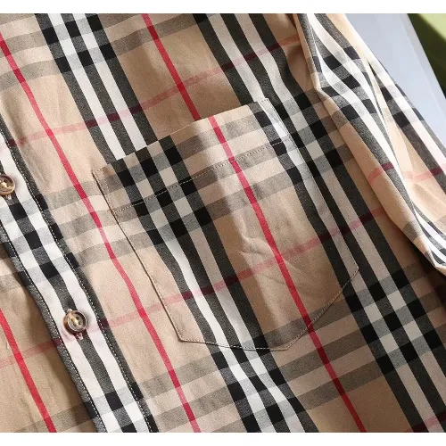 Replica Burberry Shirts Long Sleeved For Men #1402051 $39.00 USD for Wholesale