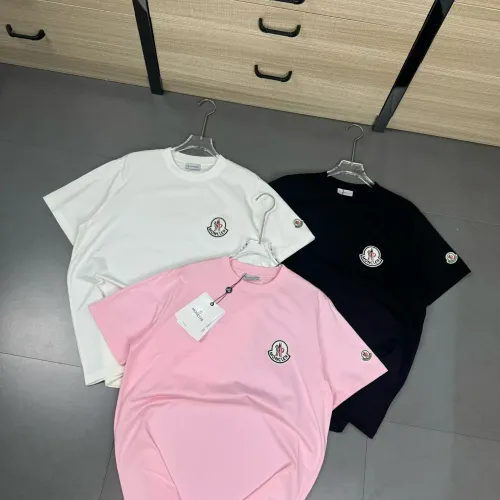 Replica Moncler T-Shirts Short Sleeved For Unisex #1402153 $32.00 USD for Wholesale