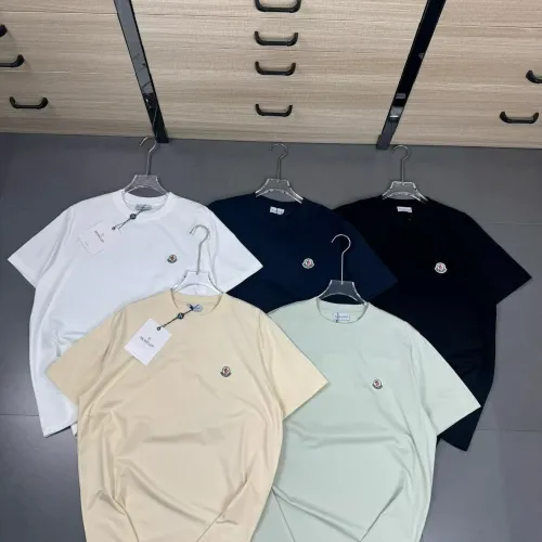 Replica Moncler T-Shirts Short Sleeved For Unisex #1402158 $32.00 USD for Wholesale