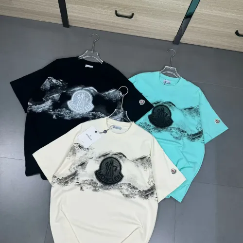 Replica Moncler T-Shirts Short Sleeved For Unisex #1402160 $32.00 USD for Wholesale