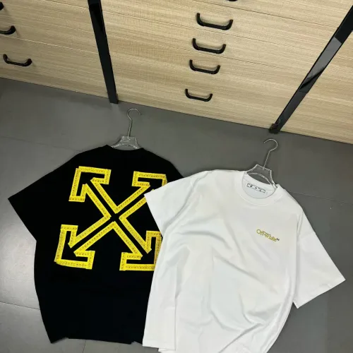 Replica Off-White T-Shirts Short Sleeved For Unisex #1402279 $32.00 USD for Wholesale