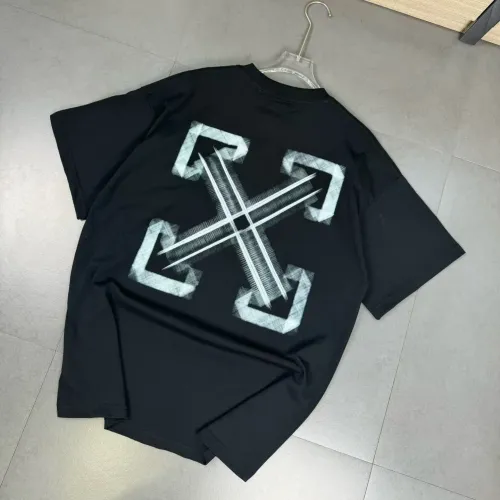Off-White T-Shirts Short Sleeved For Unisex #1402281 $32.00 USD, Wholesale Replica Off-White T-Shirts