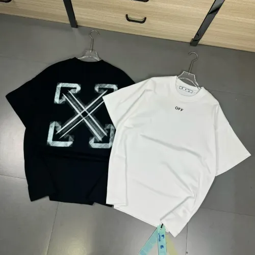 Replica Off-White T-Shirts Short Sleeved For Unisex #1402281 $32.00 USD for Wholesale
