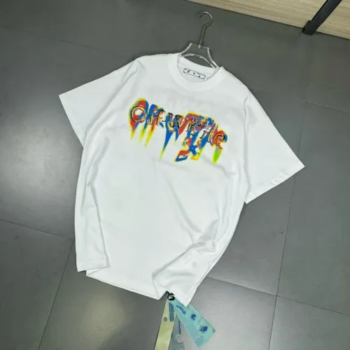 Replica Off-White T-Shirts Short Sleeved For Unisex #1402282 $32.00 USD for Wholesale