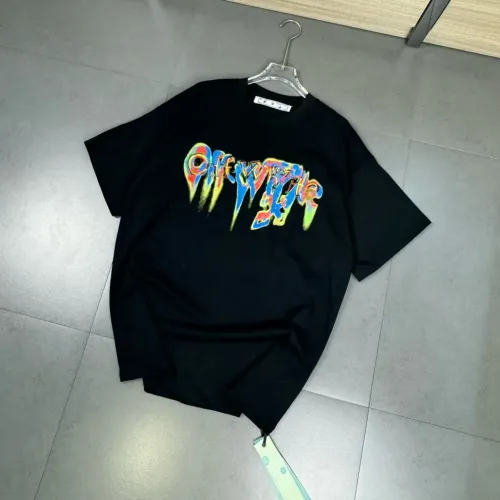 Replica Off-White T-Shirts Short Sleeved For Unisex #1402283 $32.00 USD for Wholesale