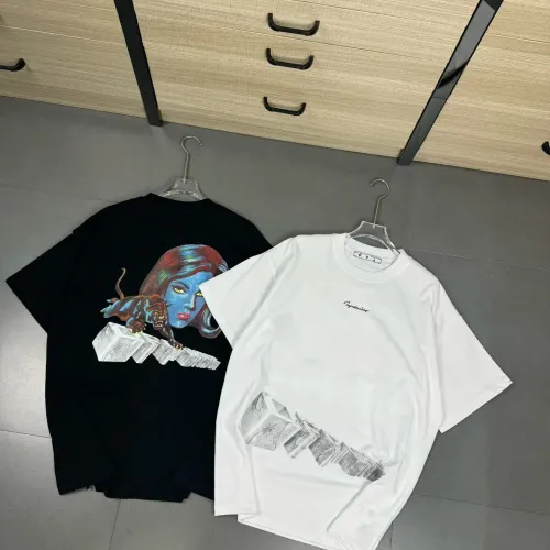 Replica Off-White T-Shirts Short Sleeved For Unisex #1402287 $32.00 USD for Wholesale