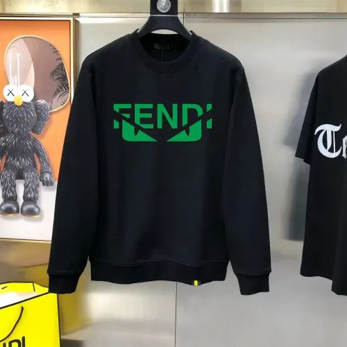 Fendi Hoodies Long Sleeved For Men #1402494 $48.00 USD, Wholesale Replica Fendi Hoodies