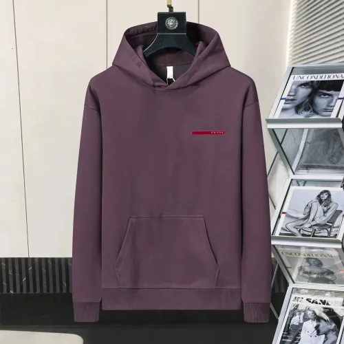 Prada Hoodies Long Sleeved For Men #1403091 $48.00 USD, Wholesale Replica Prada Hoodies