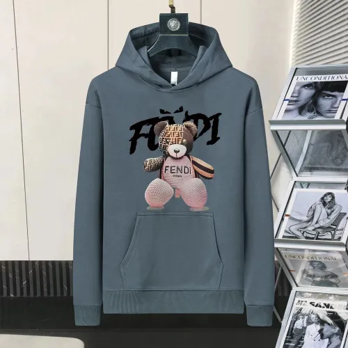 Fendi Hoodies Long Sleeved For Men #1403145 $48.00 USD, Wholesale Replica Fendi Hoodies