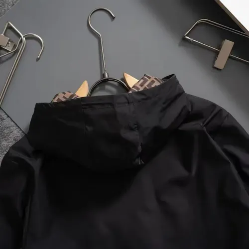 Replica Fendi Jackets Long Sleeved For Men #1403240 $60.00 USD for Wholesale