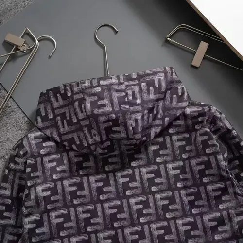 Replica Fendi Jackets Long Sleeved For Men #1403241 $60.00 USD for Wholesale