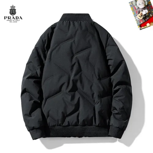 Replica Prada Down Feather Coat Long Sleeved For Men #1403304 $82.00 USD for Wholesale