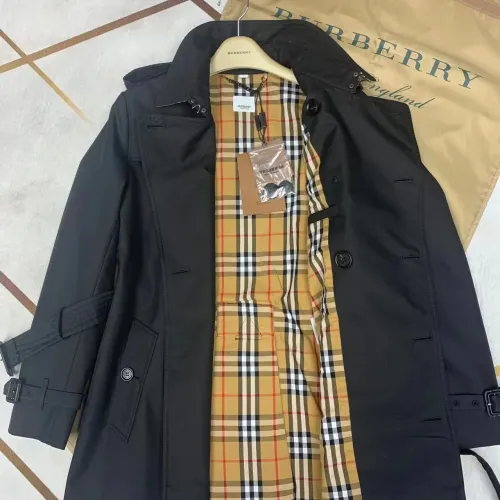 Replica Burberry Trench Coat Long Sleeved For Men #1403323 $205.00 USD for Wholesale