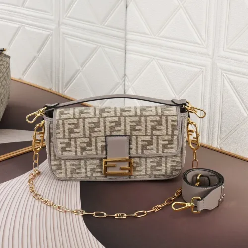 Fendi AAA Quality Shoulder Bags For Women #1403368 $100.00 USD, Wholesale Replica Fendi AAA Quality Shoulder Bags