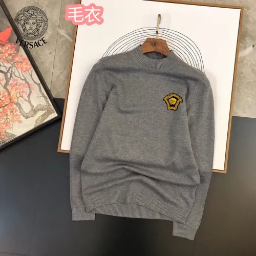 Versace Sweaters Long Sleeved For Men #1403572 $42.00 USD, Wholesale Replica Versace Sweaters