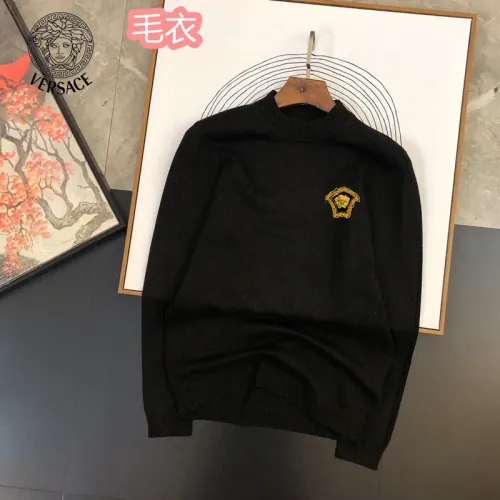 Versace Sweaters Long Sleeved For Men #1403573 $42.00 USD, Wholesale Replica Versace Sweaters