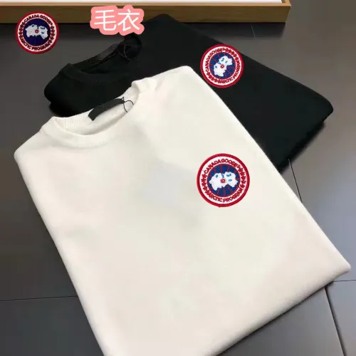 Replica Canada Goose Sweaters Long Sleeved For Men #1403617 $42.00 USD for Wholesale