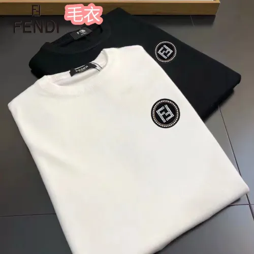 Replica Fendi Sweaters Long Sleeved For Men #1403626 $42.00 USD for Wholesale