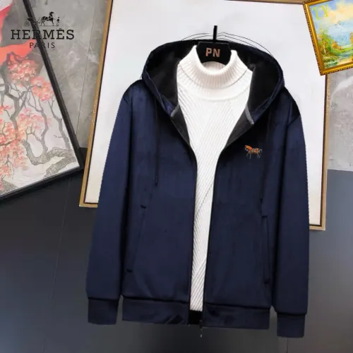 Hermes Jackets Long Sleeved For Men #1403798 $48.00 USD, Wholesale Replica Hermes Jackets