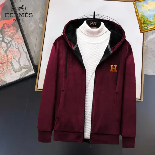 Hermes Jackets Long Sleeved For Men #1403832 $48.00 USD, Wholesale Replica Hermes Jackets