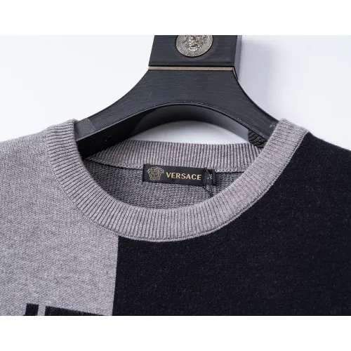 Replica Versace Sweaters Long Sleeved For Men #1403998 $45.00 USD for Wholesale
