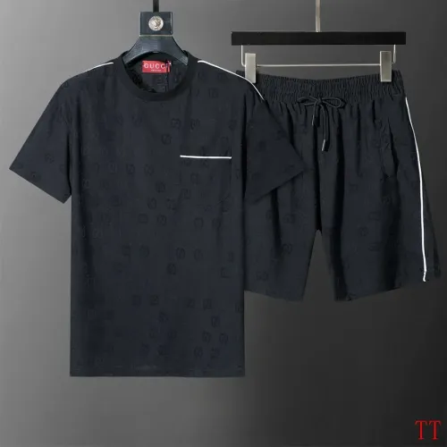 Gucci Tracksuits Short Sleeved For Men #1404047 $60.00 USD, Wholesale Replica Gucci Tracksuits