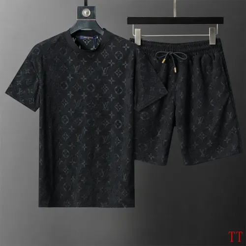 Louis Vuitton LV Tracksuits Short Sleeved For Men #1404064 $60.00 USD, Wholesale Replica Louis Vuitton LV Tracksuits