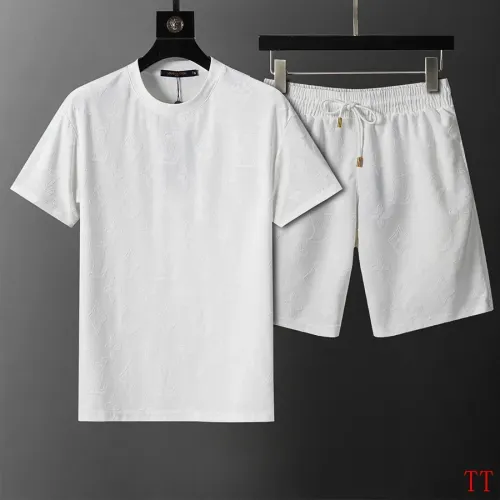 Louis Vuitton LV Tracksuits Short Sleeved For Men #1404067 $60.00 USD, Wholesale Replica Louis Vuitton LV Tracksuits
