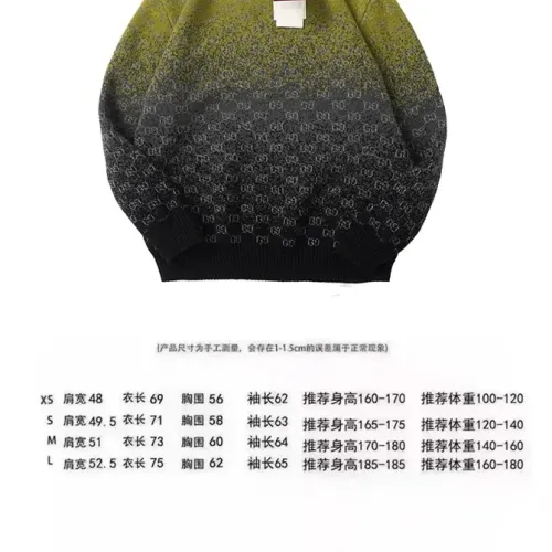 Replica Gucci Sweaters Long Sleeved For Unisex #1404099 $72.00 USD for Wholesale