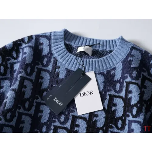 Replica Christian Dior Sweaters Long Sleeved For Unisex #1404137 $64.00 USD for Wholesale
