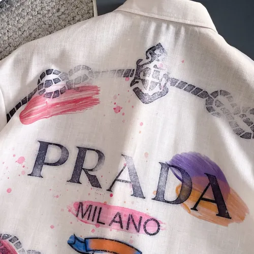 Replica Prada Tracksuits Short Sleeved For Men #1404445 $102.00 USD for Wholesale