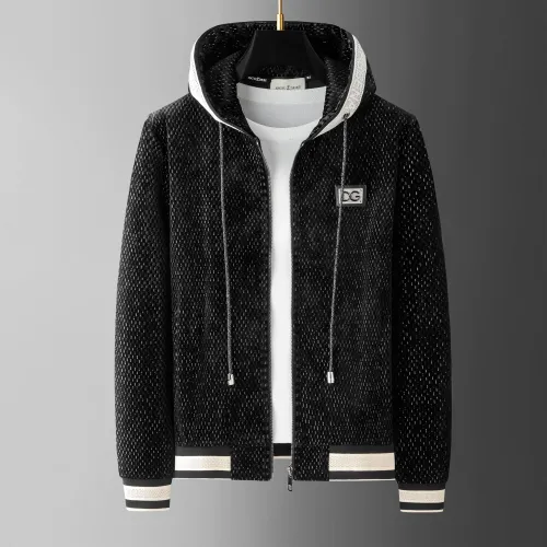 Replica Dolce & Gabbana D&G Tracksuits Long Sleeved For Men #1404741 $88.00 USD for Wholesale