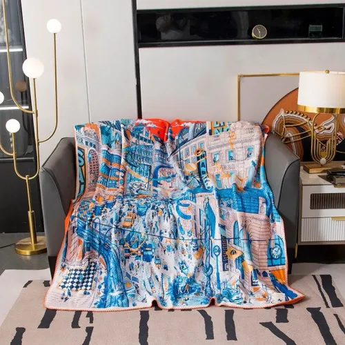 Hermes Blanket #1405717 $64.00 USD, Wholesale Replica Hermes Blanket