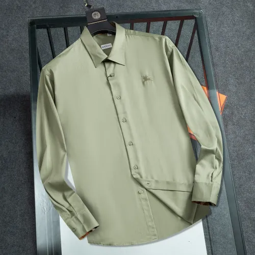 Burberry Shirts Long Sleeved For Men #1405834 $40.00 USD, Wholesale Replica Burberry Shirts