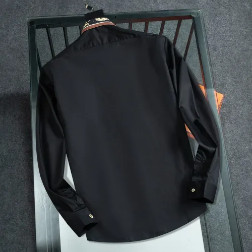 Replica Versace Shirts Long Sleeved For Men #1405856 $48.00 USD for Wholesale