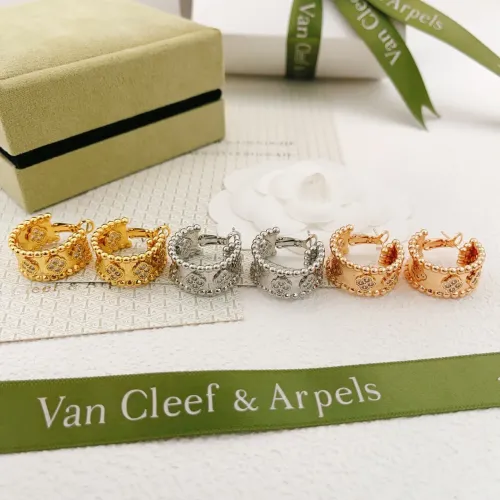 Replica Van Cleef & Arpels Earrings For Women #1406127 $29.00 USD for Wholesale