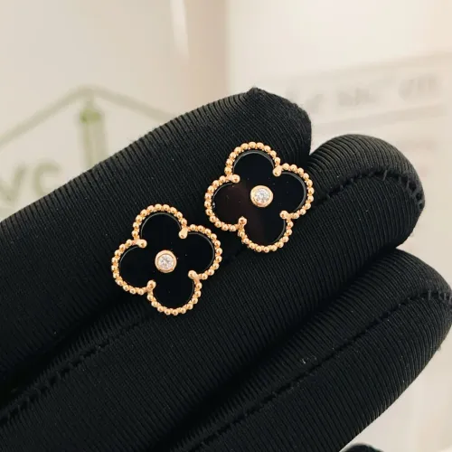 Replica Van Cleef & Arpels Earrings For Women #1406175 $25.00 USD for Wholesale