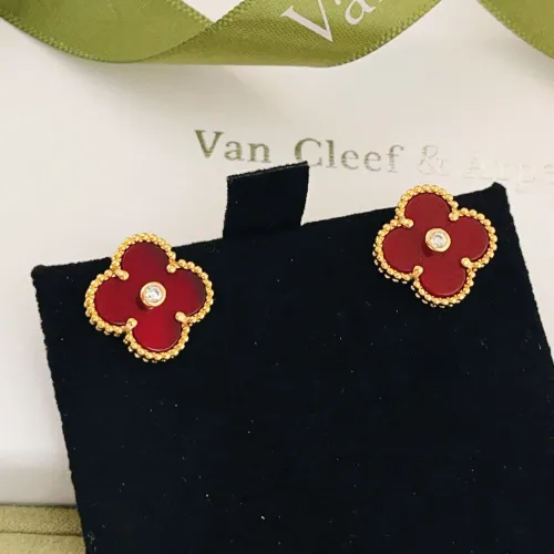 Replica Van Cleef & Arpels Earrings For Women #1406187 $25.00 USD for Wholesale