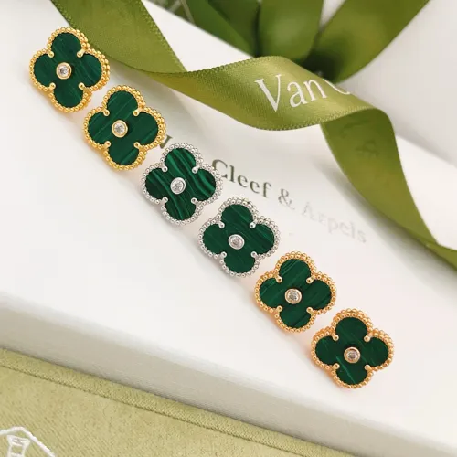 Replica Van Cleef & Arpels Earrings For Women #1406192 $25.00 USD for Wholesale