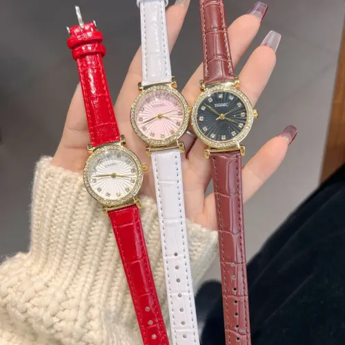Replica Chanel Watches In Gold #1406208 $27.00 USD for Wholesale