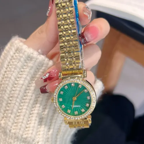 Replica Chanel Watches In Gold #1406222 $32.00 USD for Wholesale