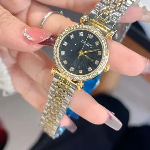 Replica Chanel Watches In Gold #1406234 $32.00 USD for Wholesale