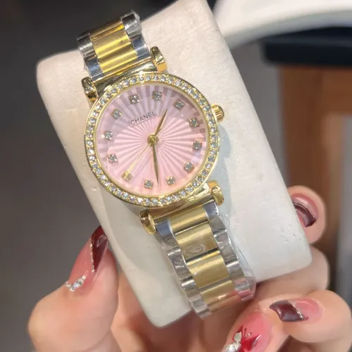 Replica Chanel Watches In Gold #1406249 $32.00 USD for Wholesale